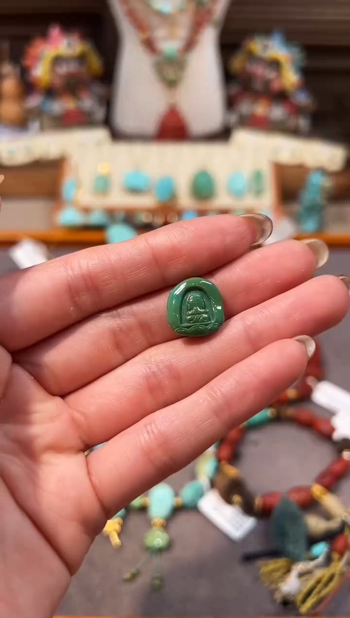 未镶嵌绿松石配饰绿松石配饰宝宝佛