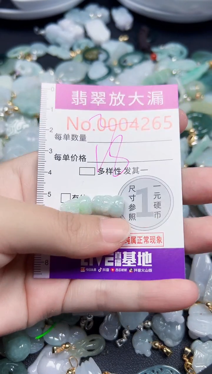 颈饰未镶嵌翡翠4265