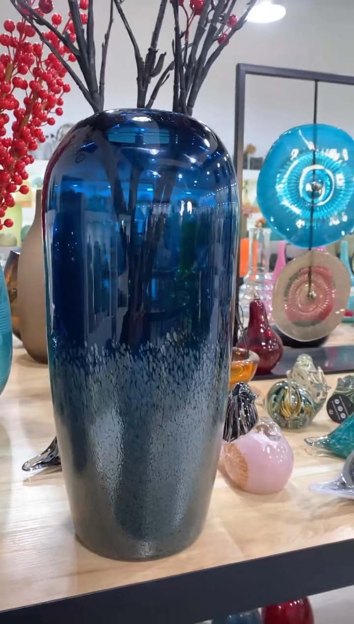 【闪购商品】琉璃慕忆家花瓶大号