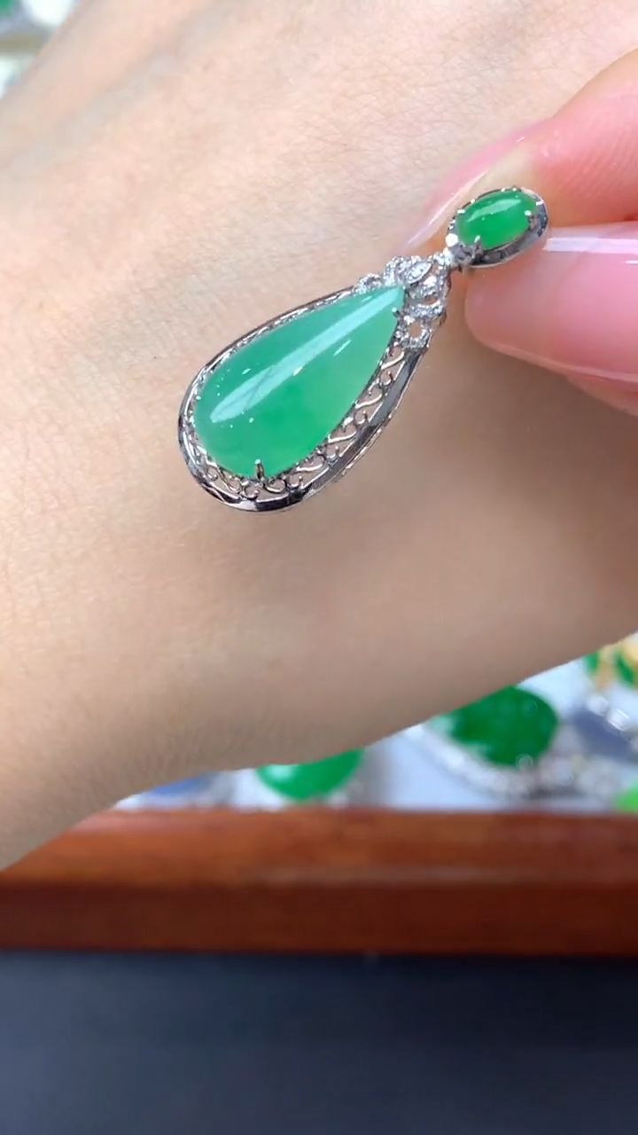 【闪购商品】翡翠颈饰未镶嵌122-天然翡翠