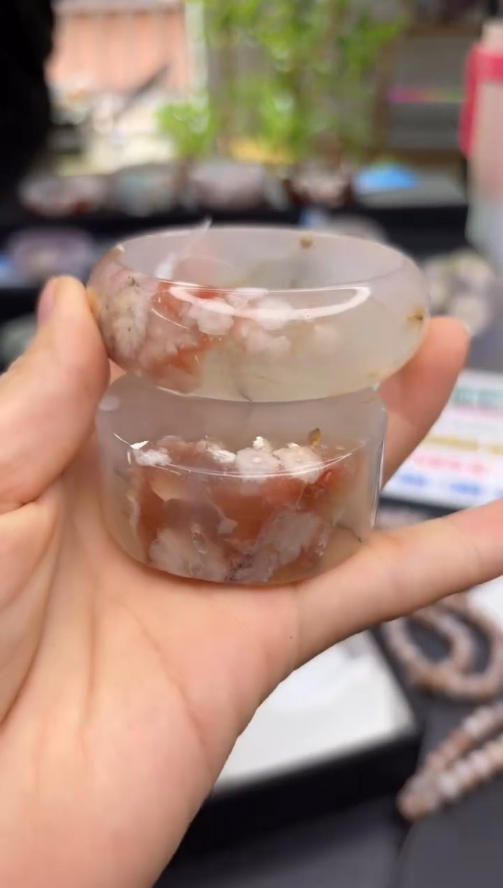 【闪购商品】石英质玉手镯未镶嵌C539(53圈赠送镯心)