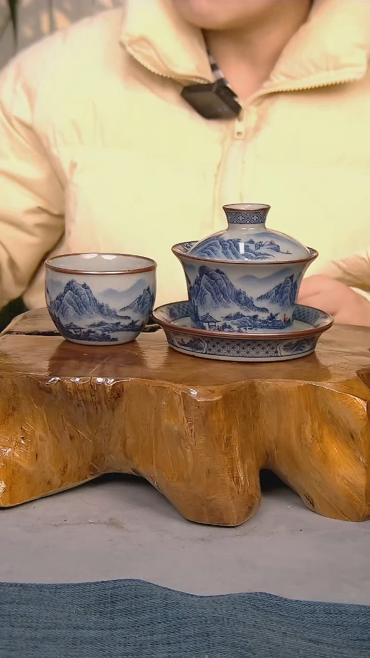 【闪购商品】简装家用款2件套 陶瓷家用茶具系列