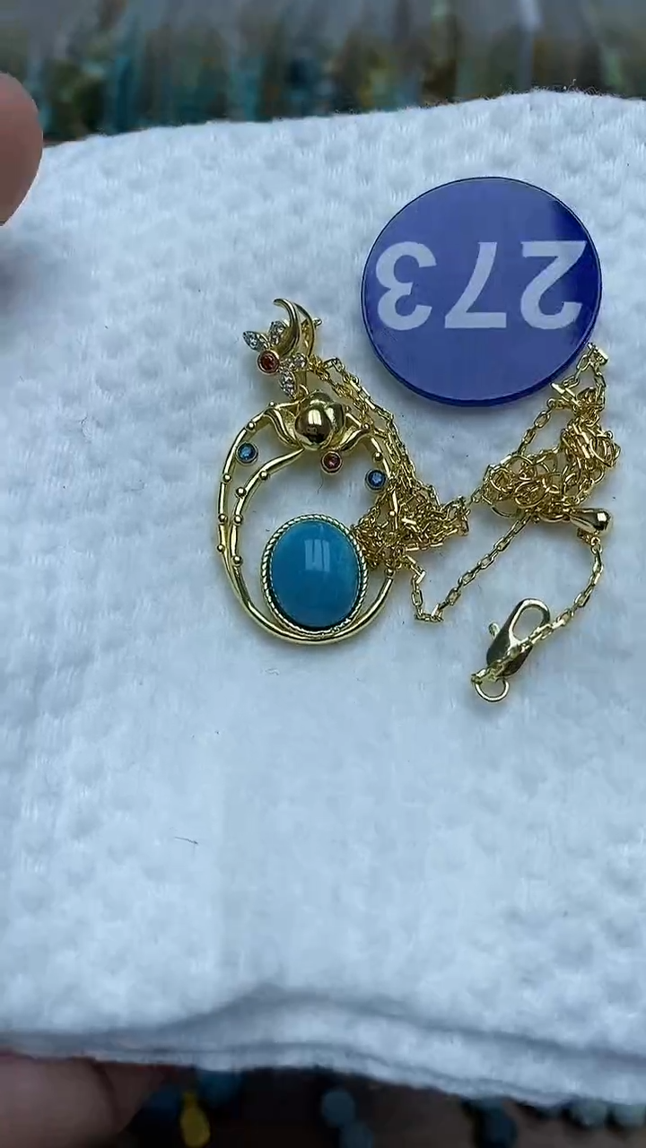 【闪购商品】绿松石项链合金273项链