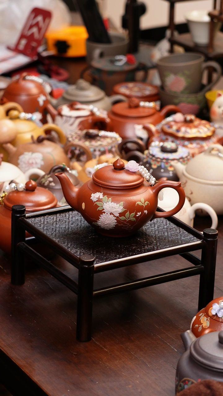 【闪购商品】原矿手工紫砂壶朱泥