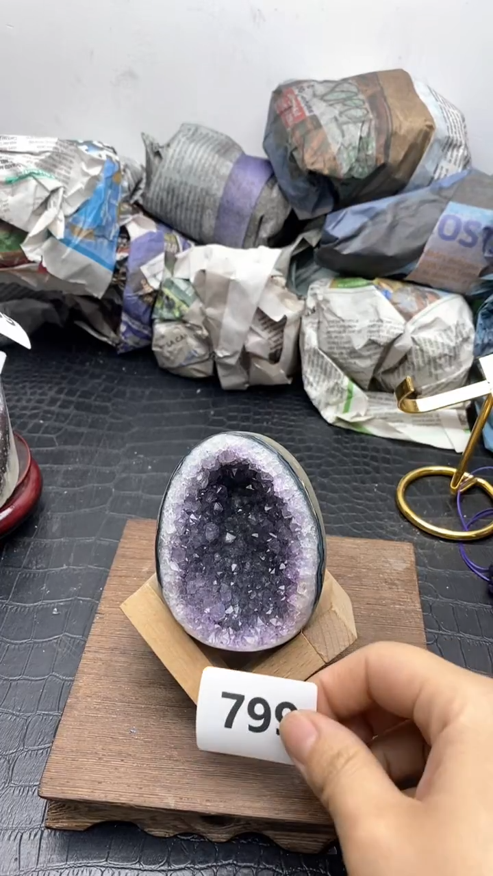 【闪购商品】紫晶1未镶嵌799号龍蛋