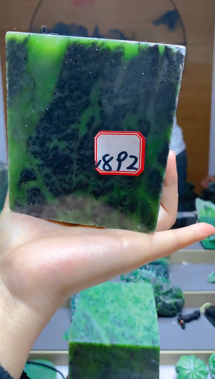 【闪购商品】和田玉（碧玉）珠宝半成品未镶嵌1