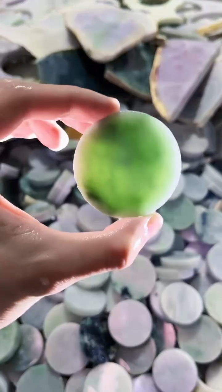 【闪购商品】翡翠颈饰未镶嵌A货吴玉490