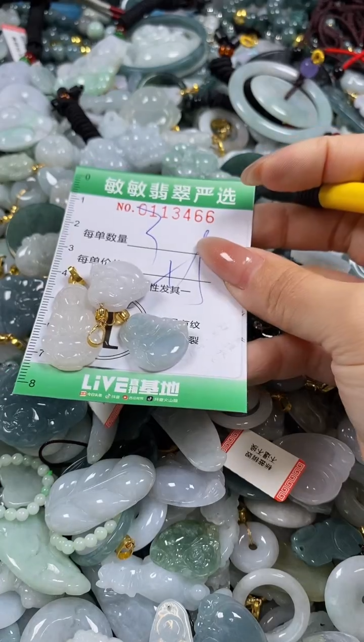 【闪购商品】翡翠颈饰未镶嵌闪购0113466