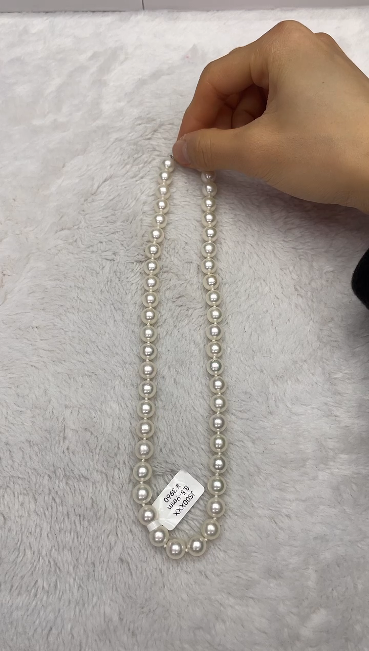 【闪购商品】海水珍珠颈饰未镶嵌AK8.5-9mm(多样性发一)