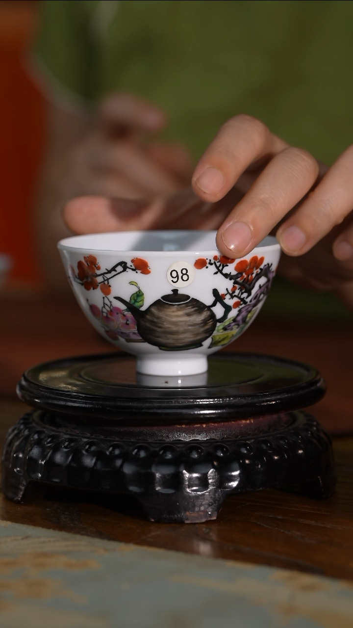 杯子【老爷子作品】98号把把壶鸡心杯
