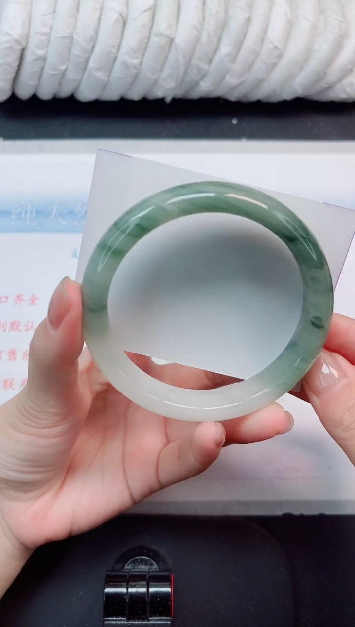 【闪购商品】石英质玉手镯未镶嵌343#62.8