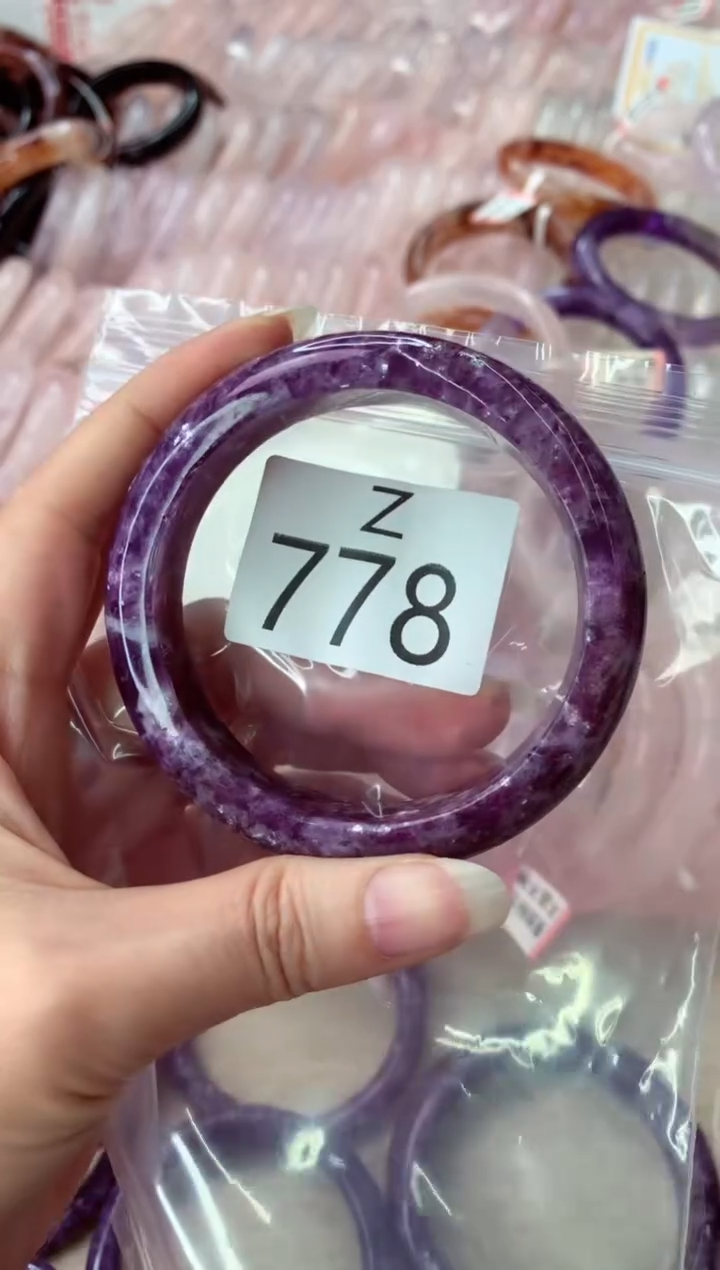 未镶嵌手镯水晶Z778-62