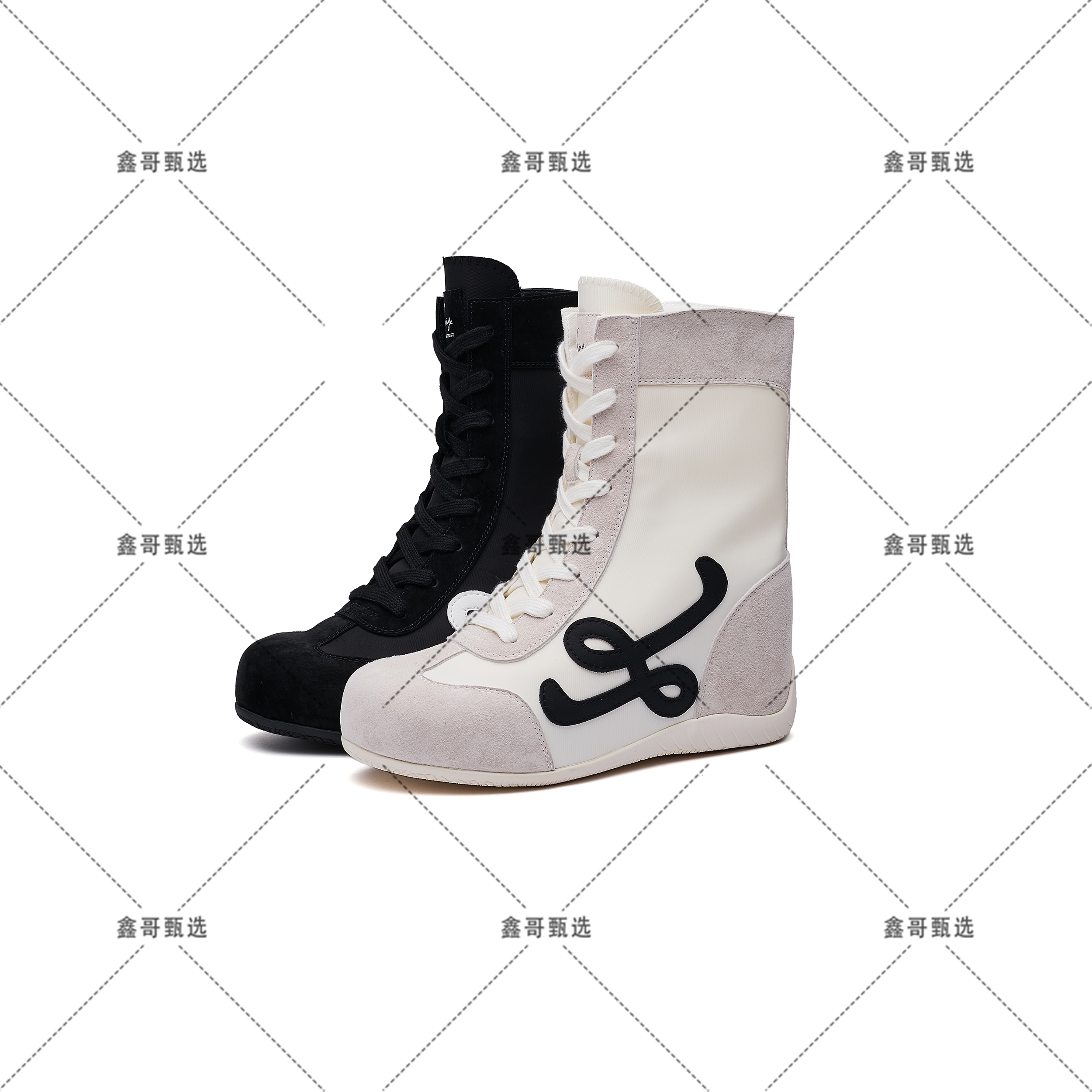 【增高11CM·鑫哥甄选】2025年夏季透网新款隐形增高高帮德训鞋