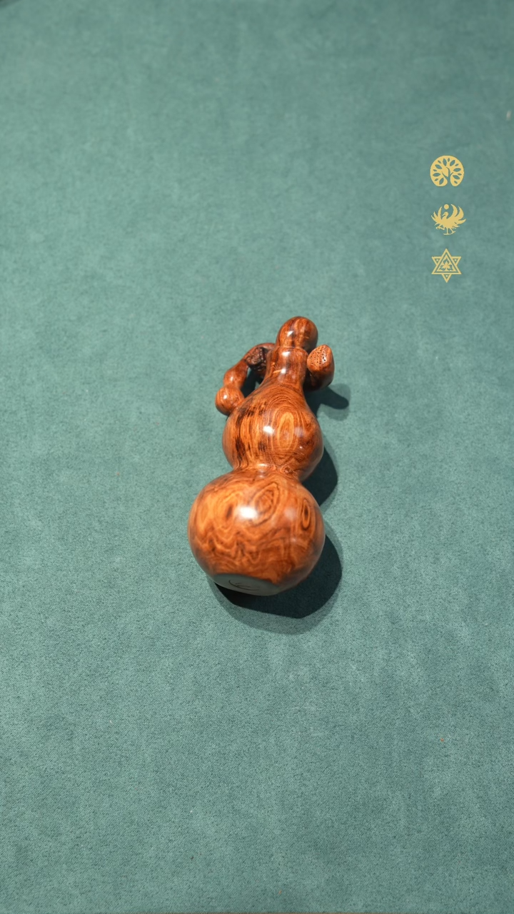 把件黄花梨/降香黄檀海南黄花梨葫芦雕件