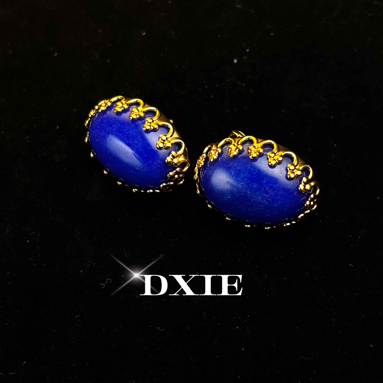 铜合金仿珍珠耳饰 铜合金 树脂 乔治耳钉 J494