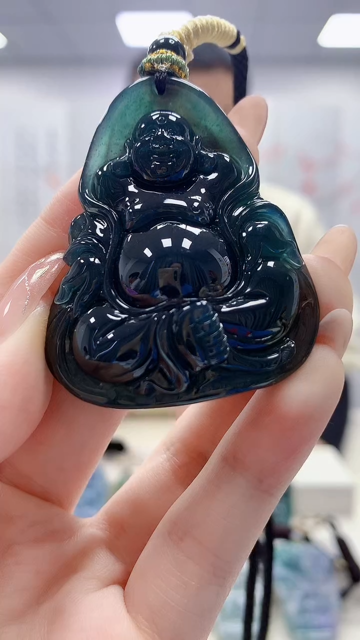 未镶嵌定制翡翠4898jw-毛货挂件57