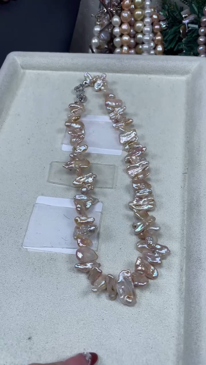 【闪购商品】淡水珍珠项链未镶嵌【纯恬珍珠】