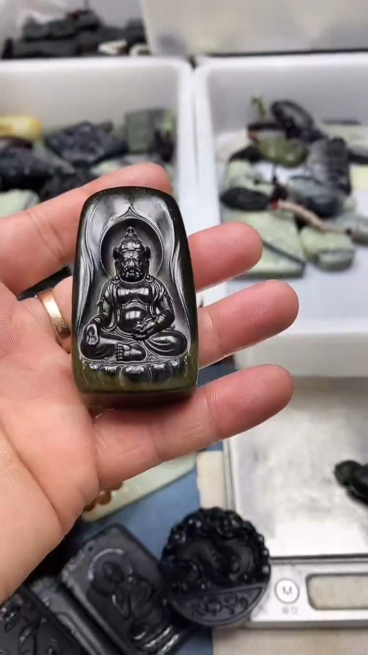 吊坠(不含链)未镶嵌和田玉1