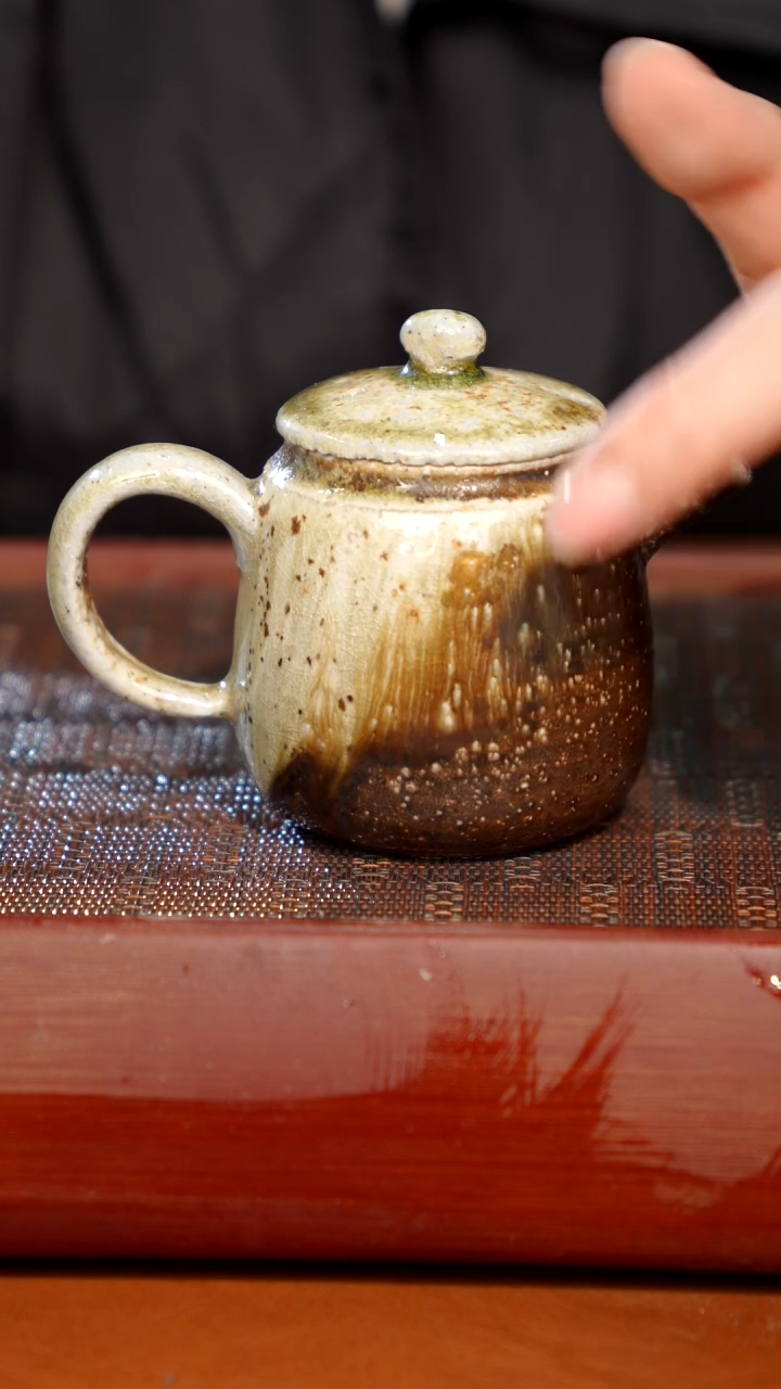 陶瓷奢瓷/瑞寅柴烧茶器（壶）0670微瑕