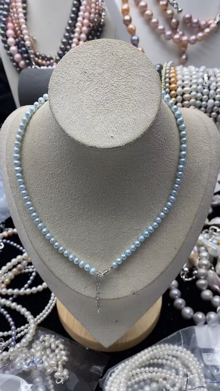淡水珍珠未镶嵌项链1