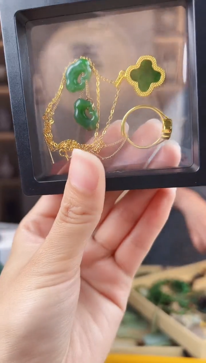 颈饰未镶嵌和田玉拍一发一，多样性发货