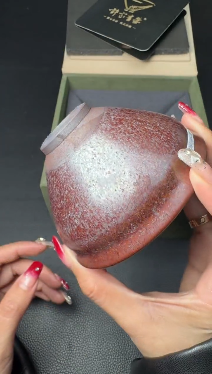 【闪购商品】茶盏许杰龙窑柴烧143