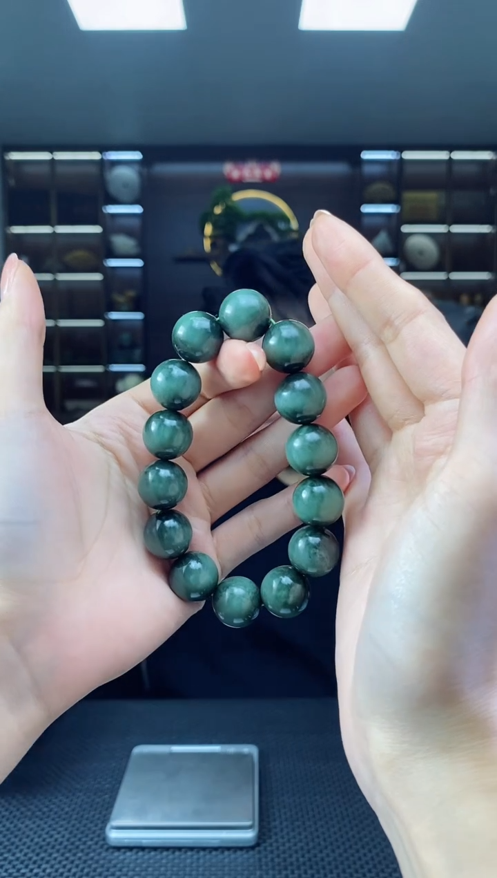 【闪购商品】和田玉手饰未镶嵌卡16圆珠