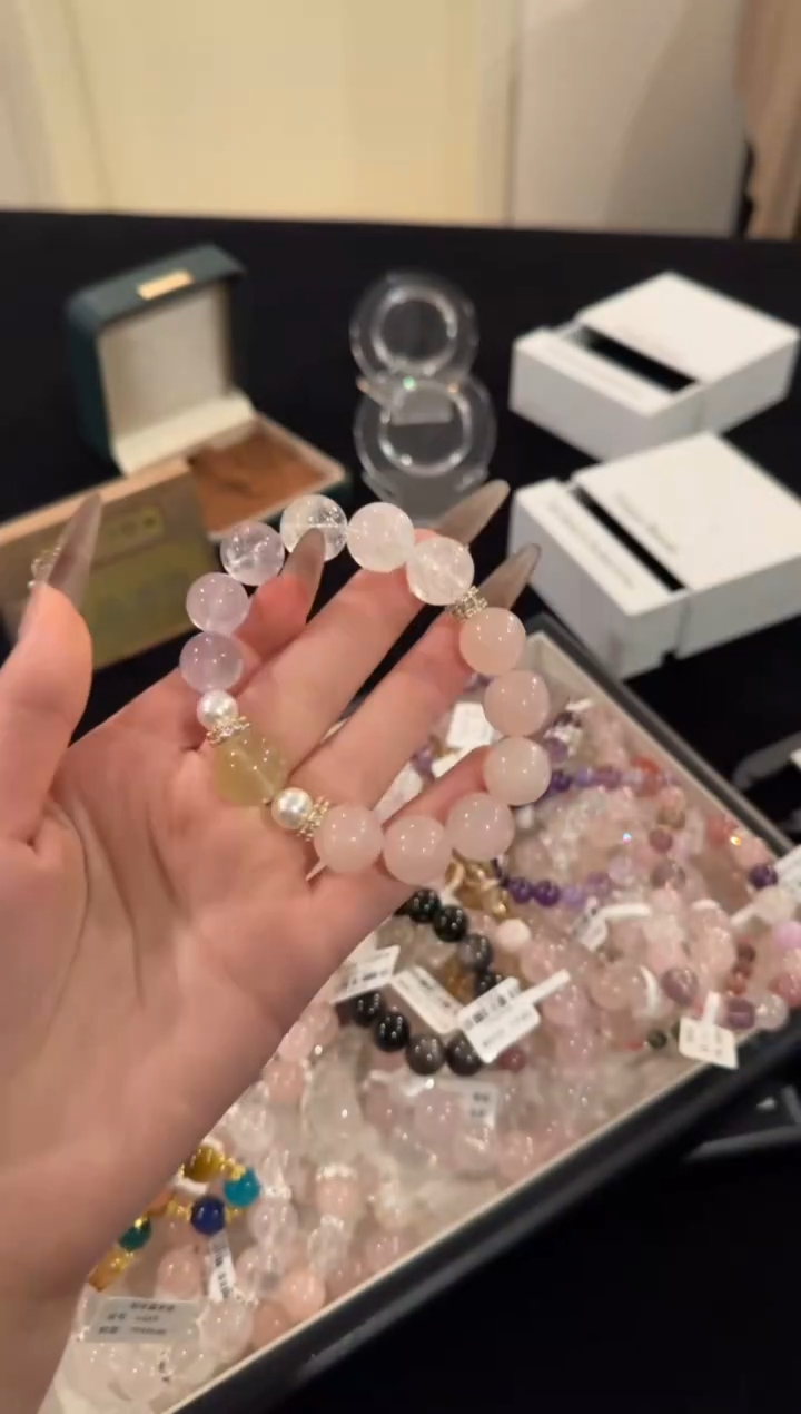 水晶手链合金多宝x2014