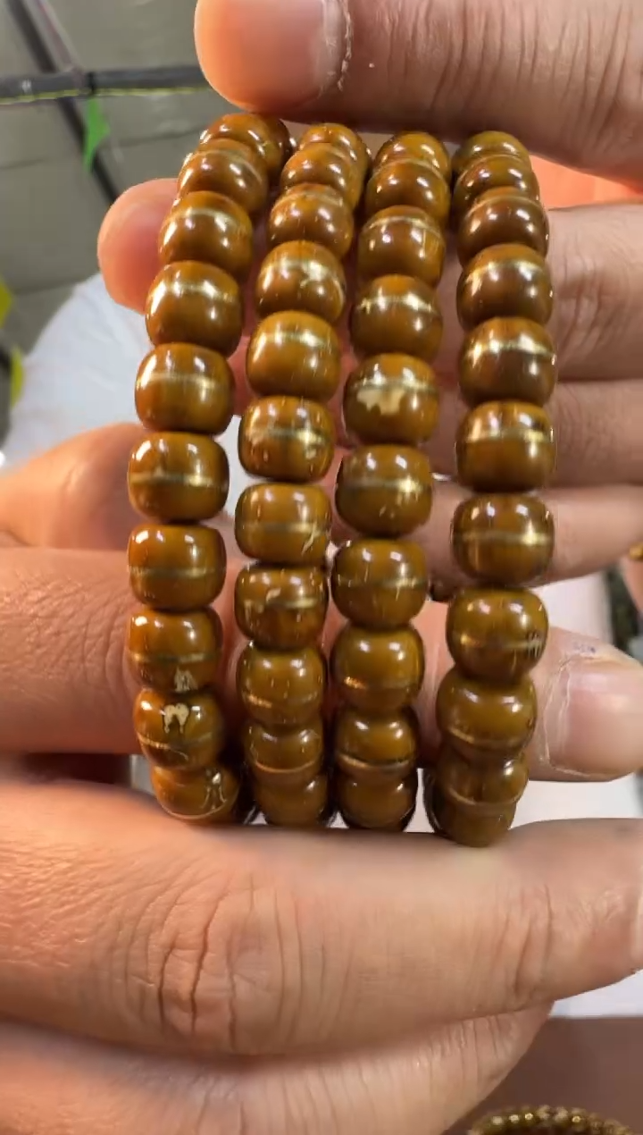 紫金鼠手串A68实物为准