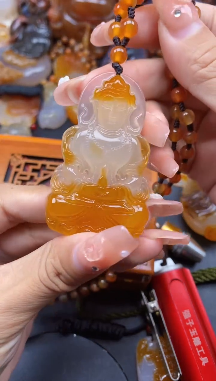 【闪购商品】玛瑙/玉髓颈饰未镶嵌ll