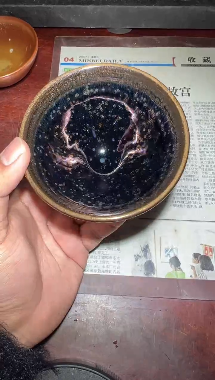 【闪购商品】茶盏17@建窑建盏周家勇