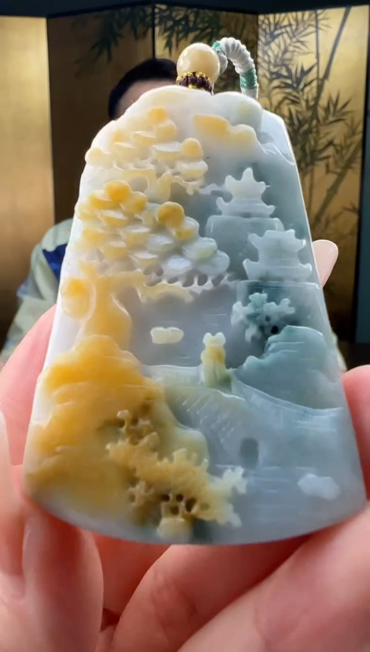 【闪购商品】翡翠颈饰未镶嵌YJ@@60B7J13478