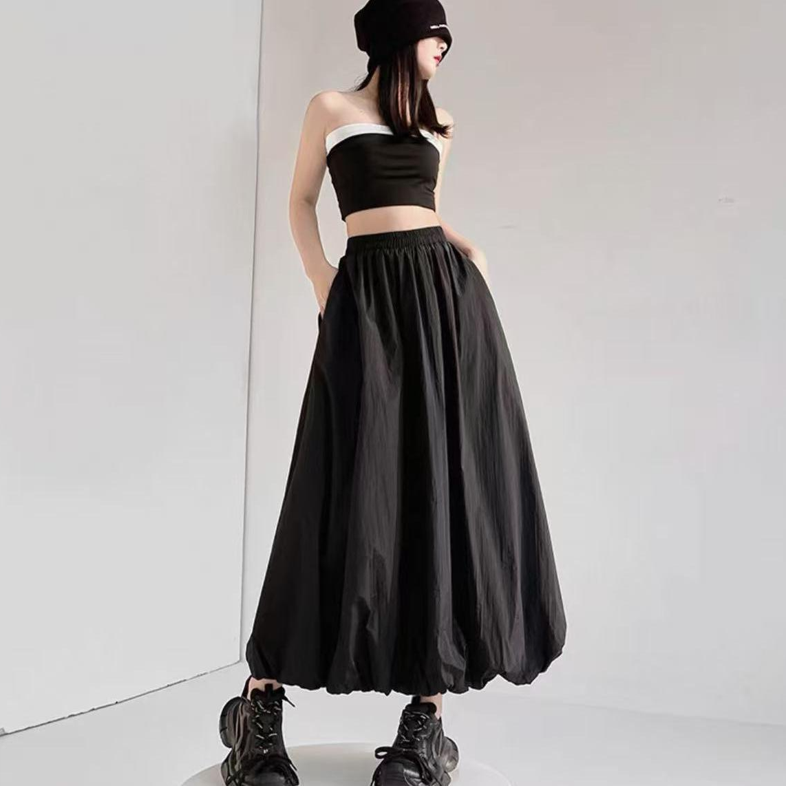 BB-2501春季新款女韩版时尚百搭蛋糕裙