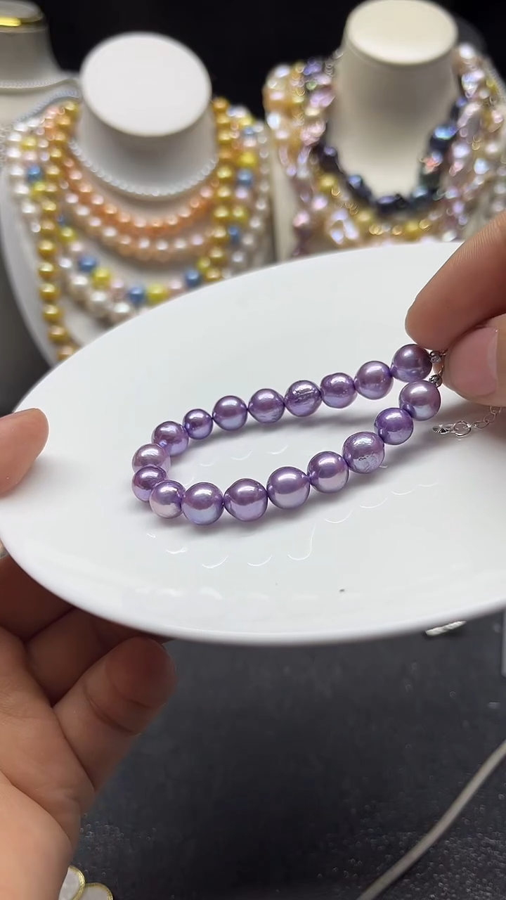 颈饰未镶嵌淡水珍珠手链