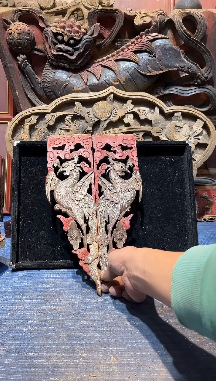 【闪购商品】香樟木老木雕老物件