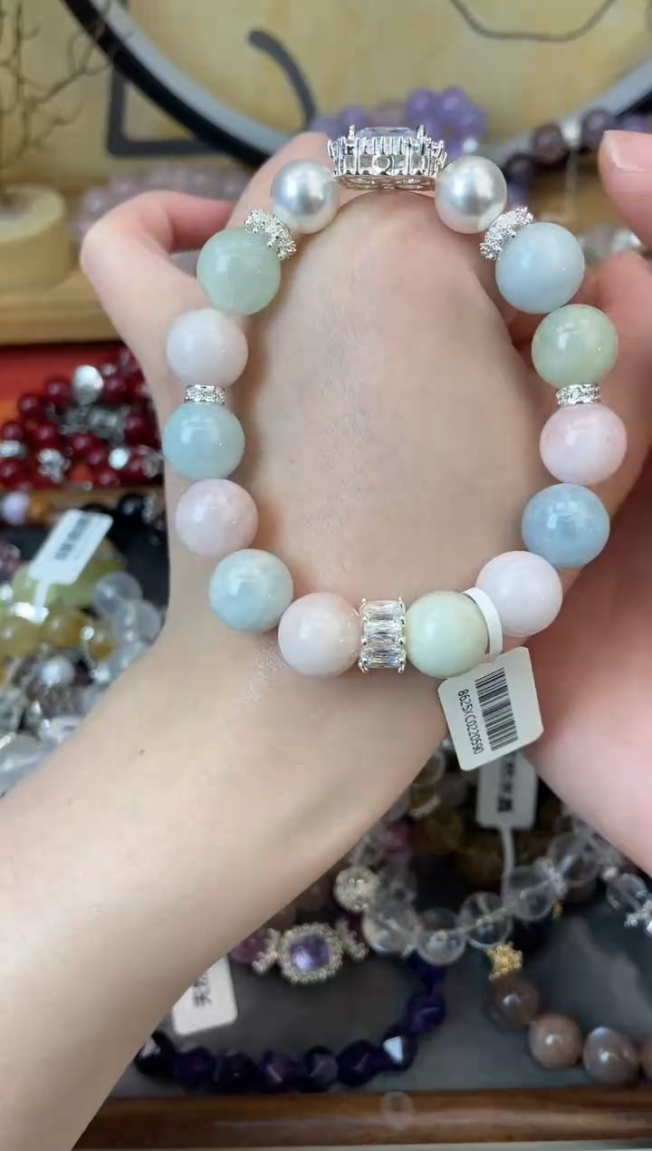 【闪购商品】绿柱石手链未镶嵌116