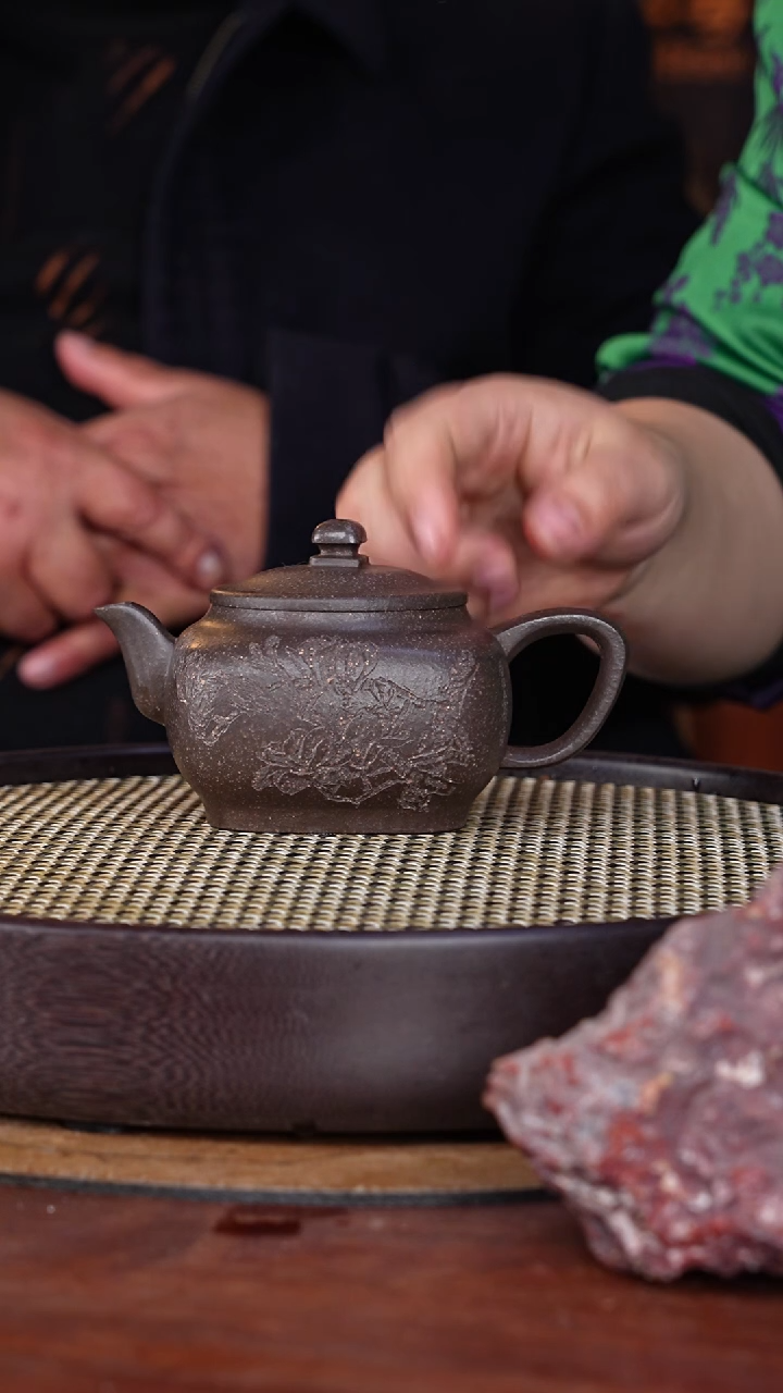 【闪购商品】紫砂茶壶万兆元13-62谭碧砂天圆地方