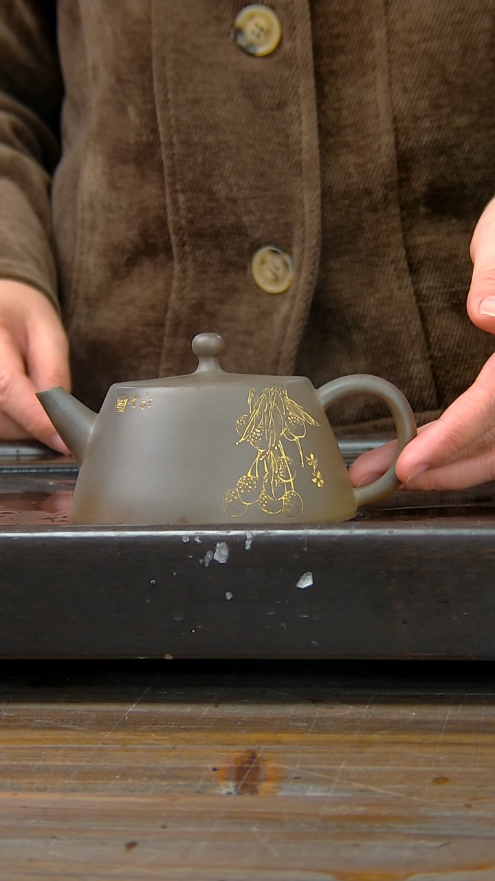 【闪购商品】贵台龙窑柴烧茶壶635