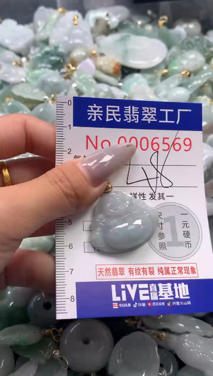 颈饰未镶嵌翡翠6569