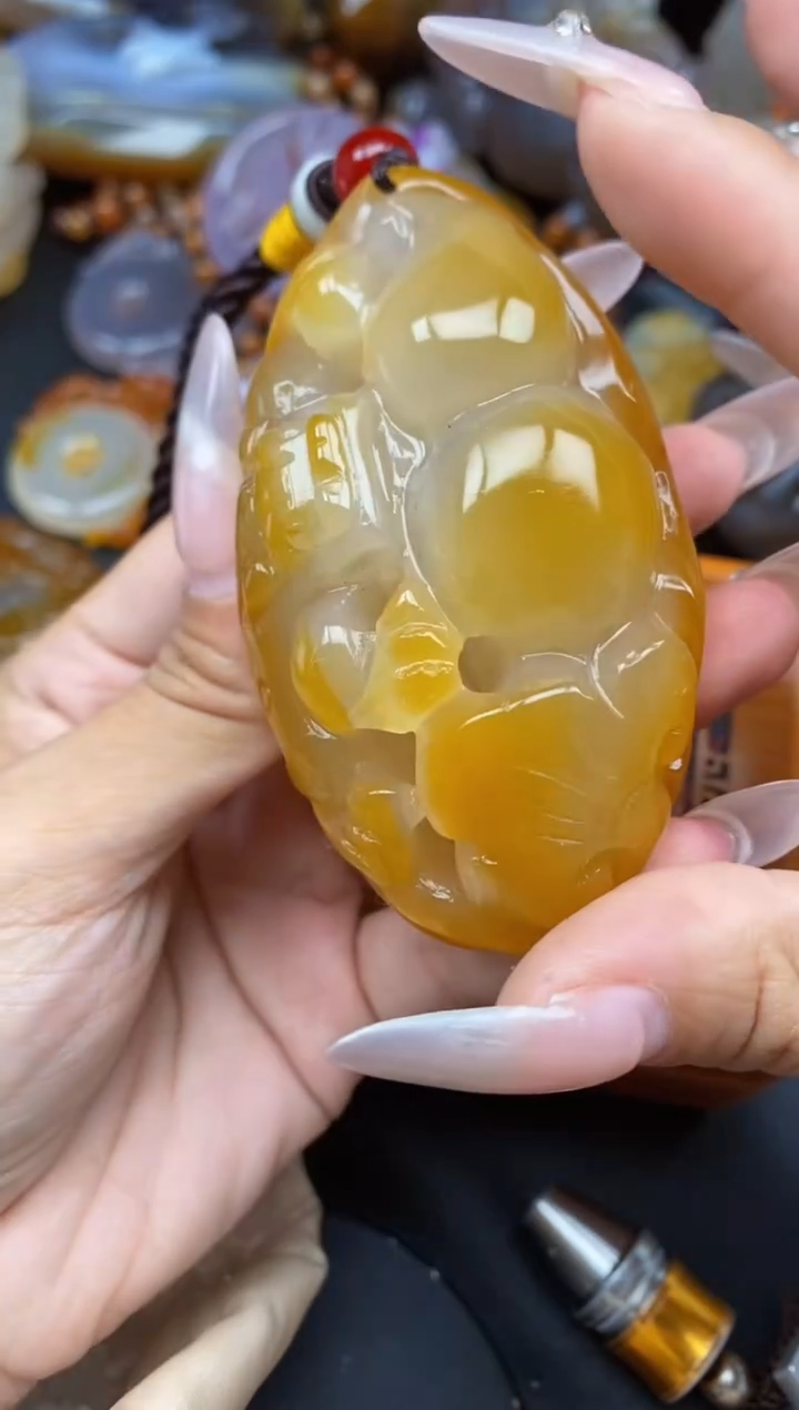 【闪购商品】玛瑙/玉髓颈饰未镶嵌ll