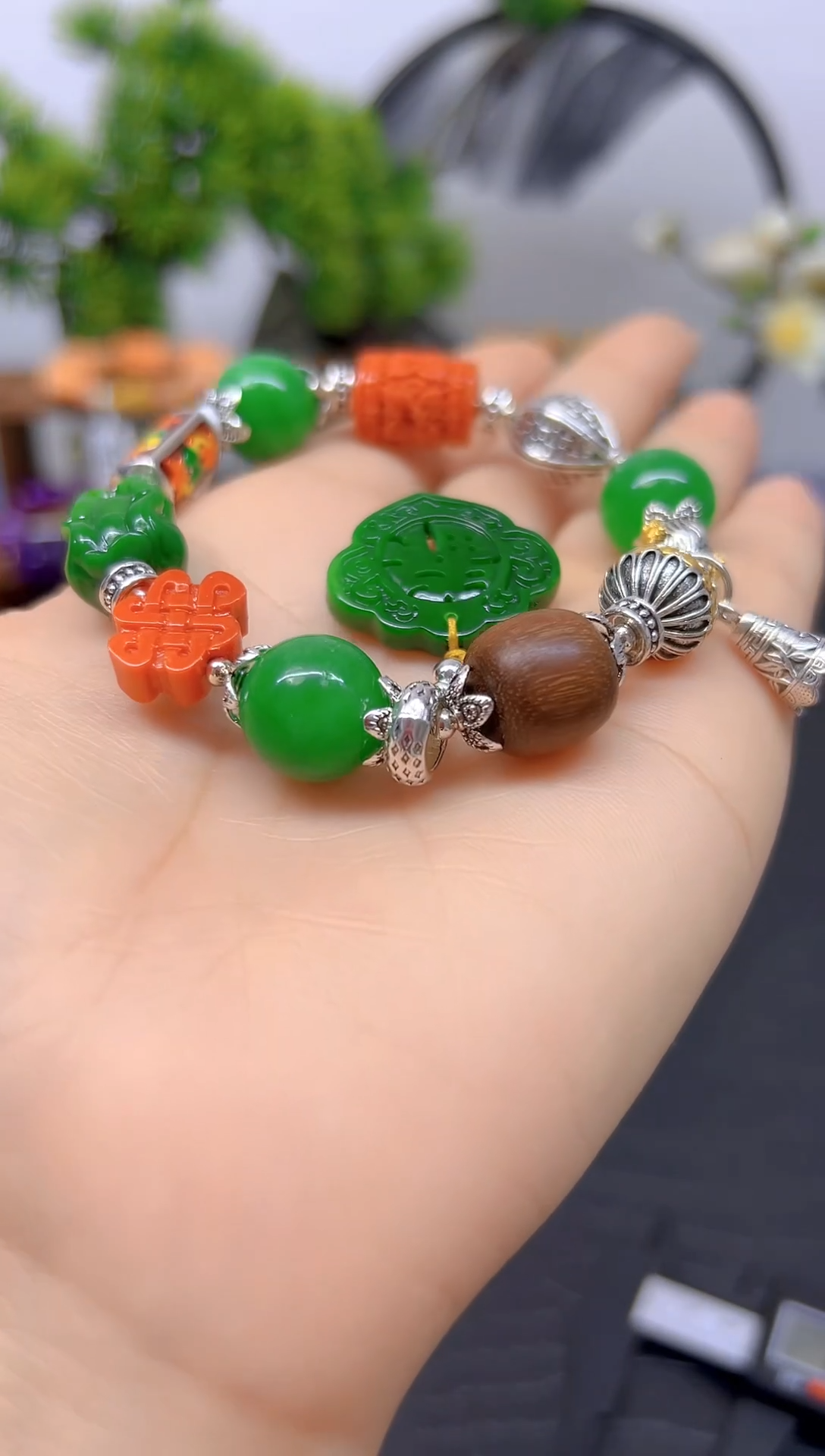 【闪购商品】翡翠手链未镶嵌手链s521