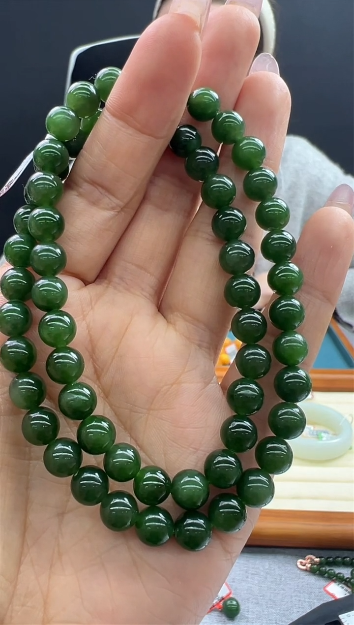 【闪购商品】和田玉（碧玉）颈饰未镶嵌119