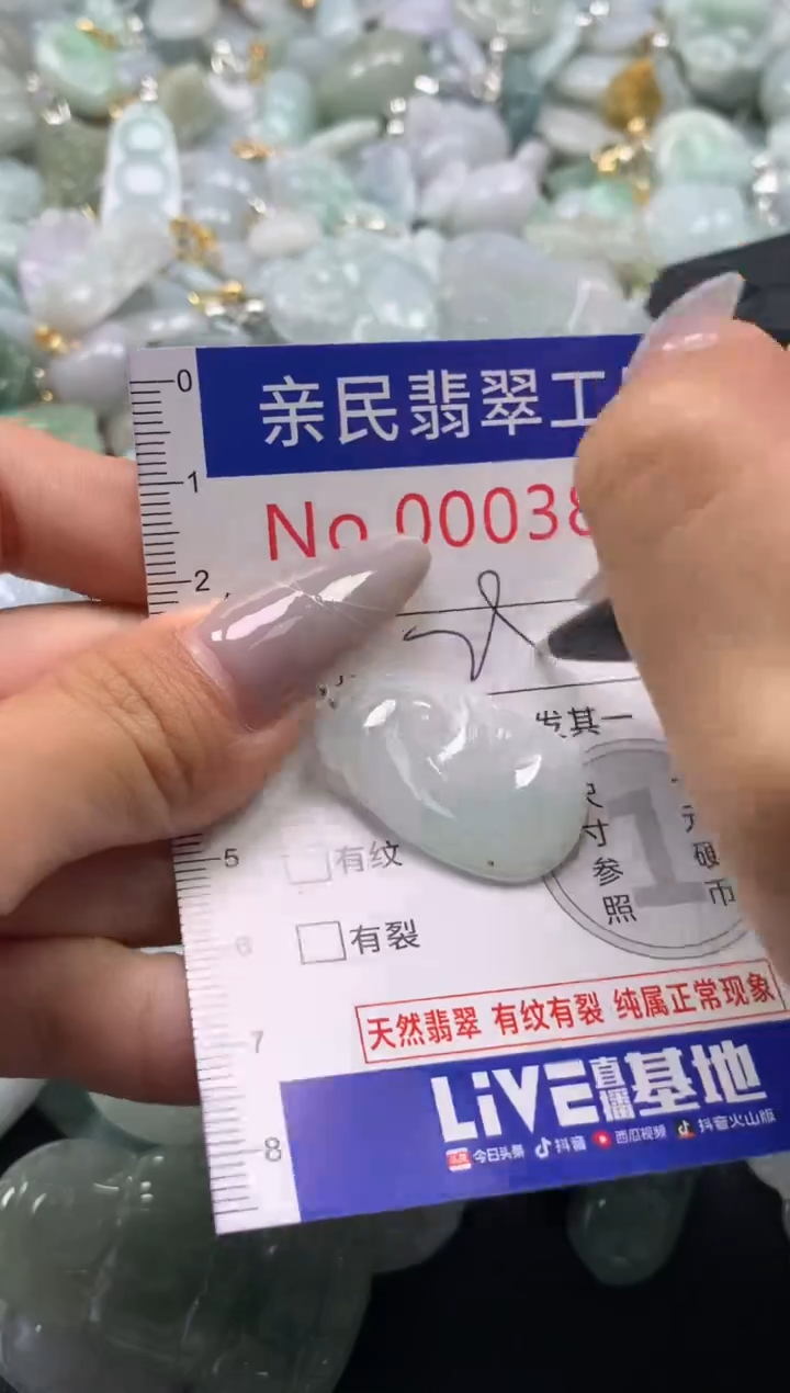 颈饰未镶嵌翡翠3867