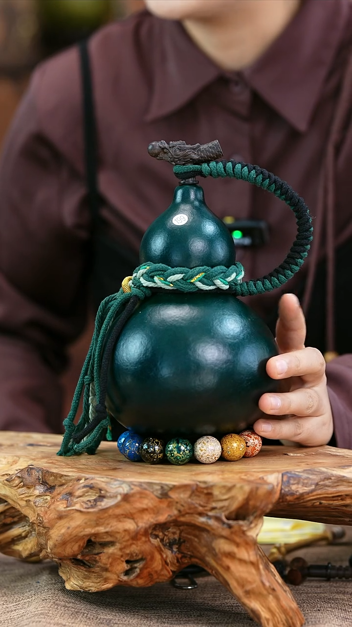 【闪购商品】199—光岳葫天然大漆酒葫芦不含漆珠