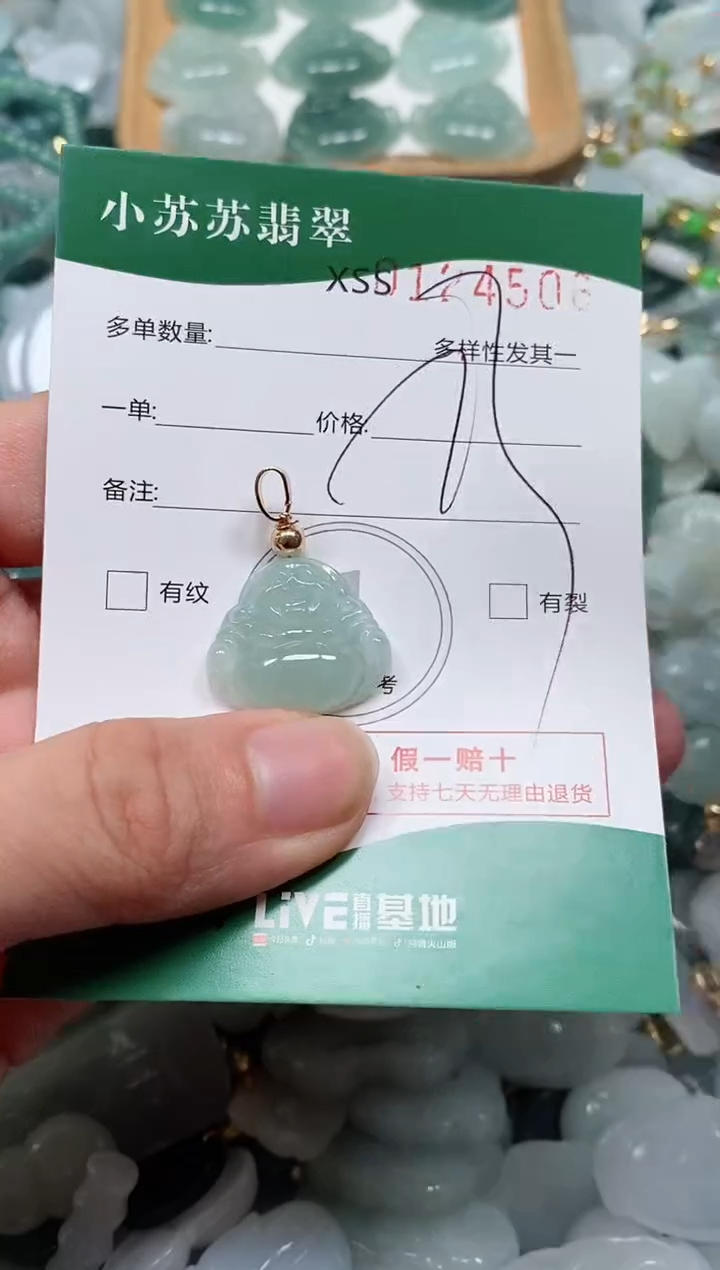 【闪购商品】翡翠颈饰未镶嵌闪购商品0124506