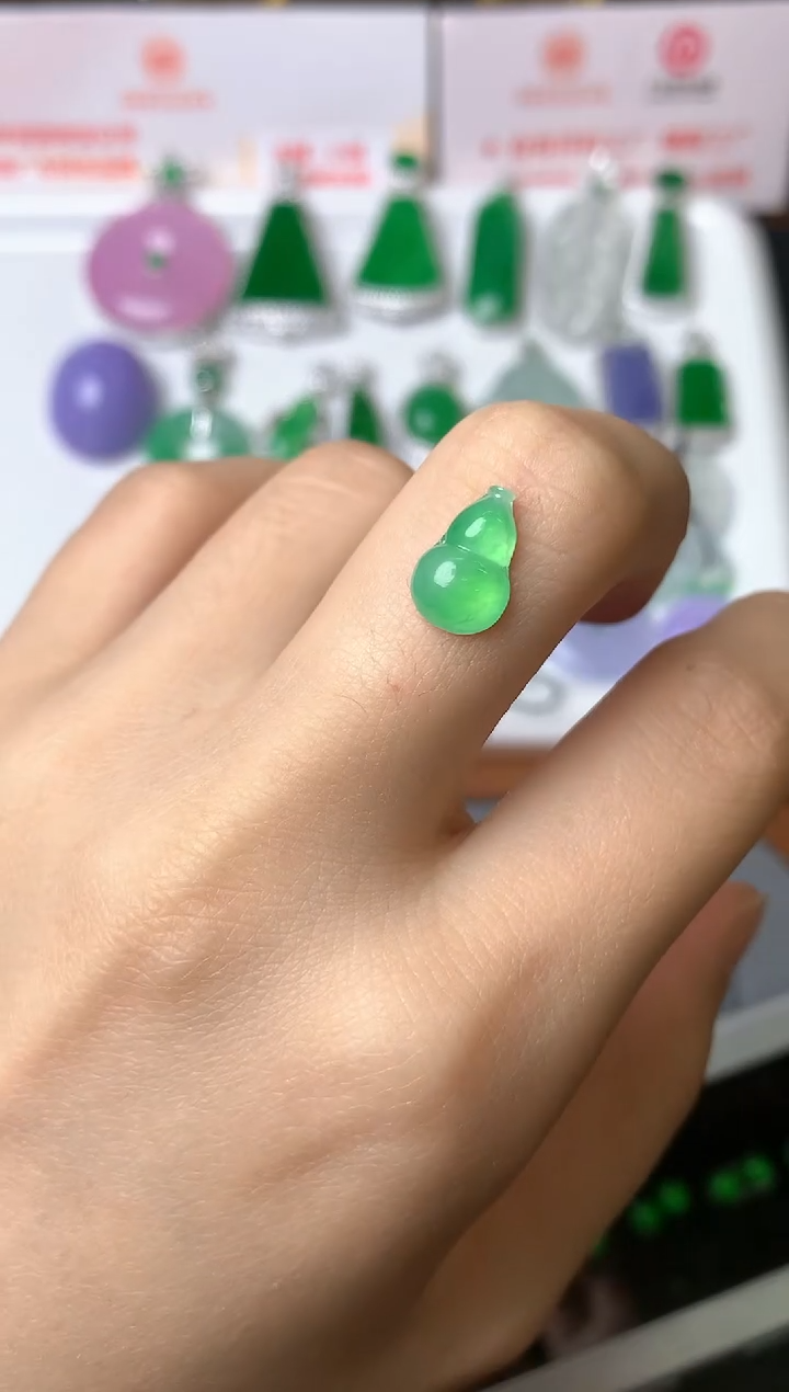 【闪购商品】定制翡翠未镶嵌裸石（镶嵌定制）