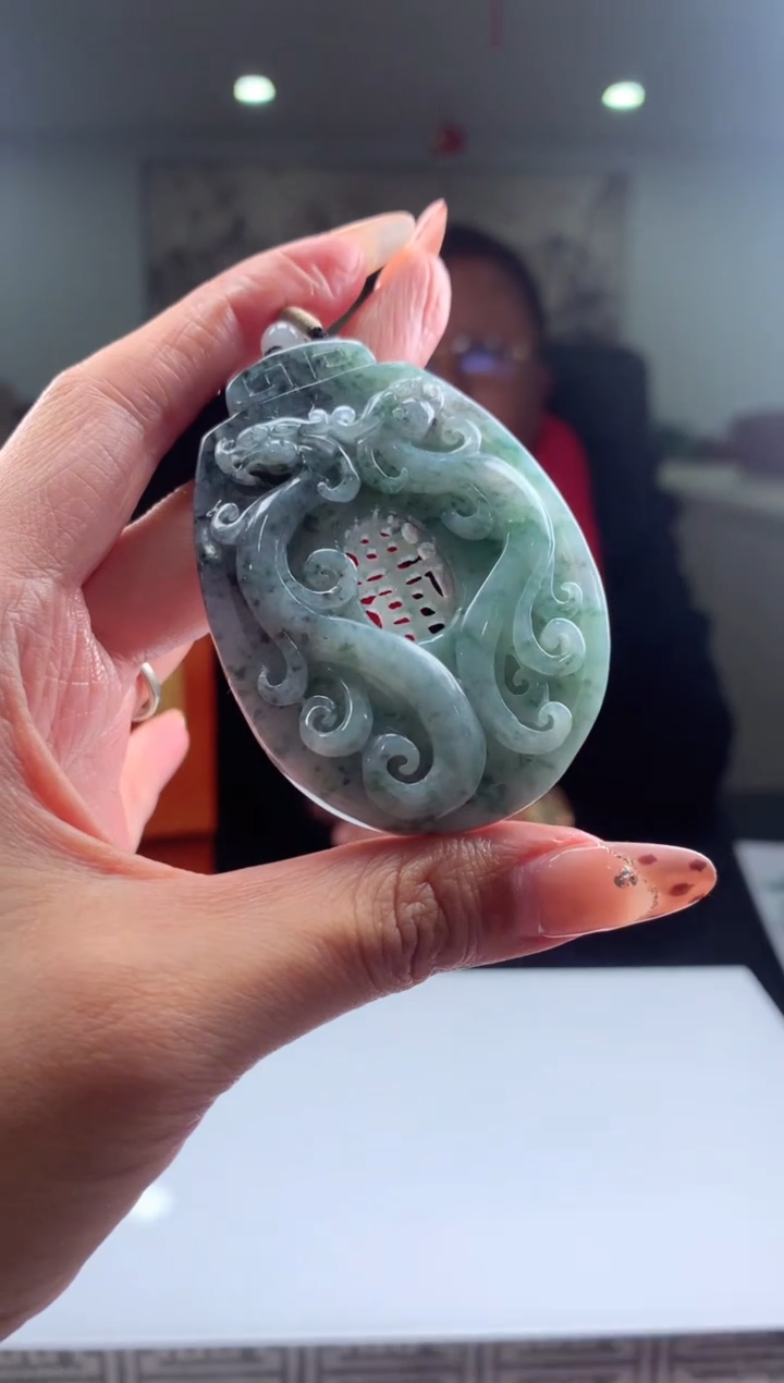 【闪购商品】定制翡翠未镶嵌挂件发货（拍一发一）