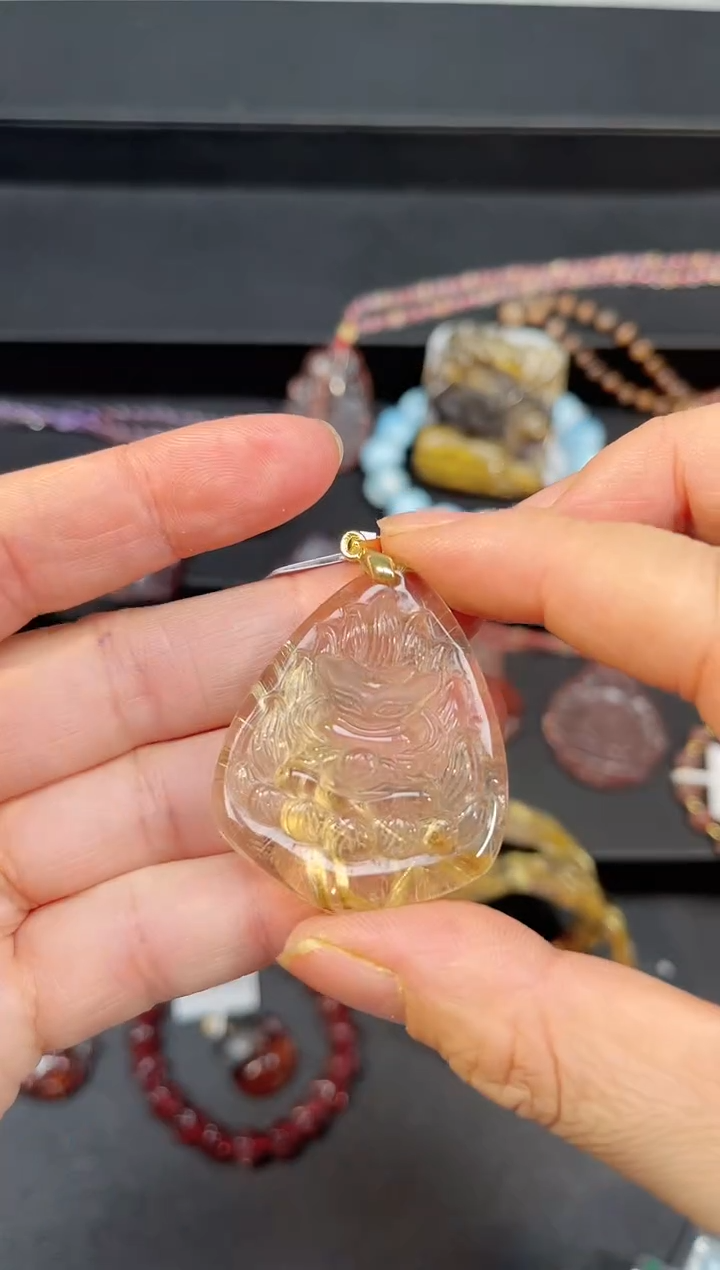 未镶嵌颈饰水晶【百晶灵儿】定制款