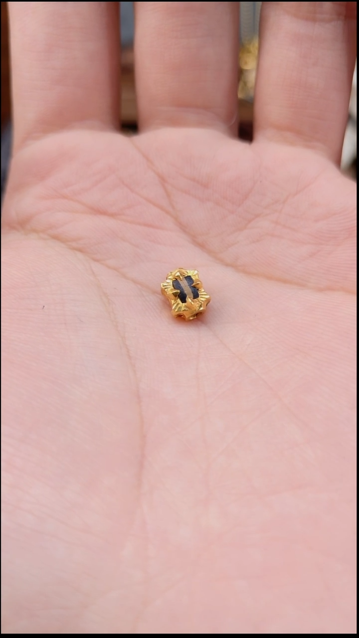 足金镶嵌1玛瑙/玉髓1