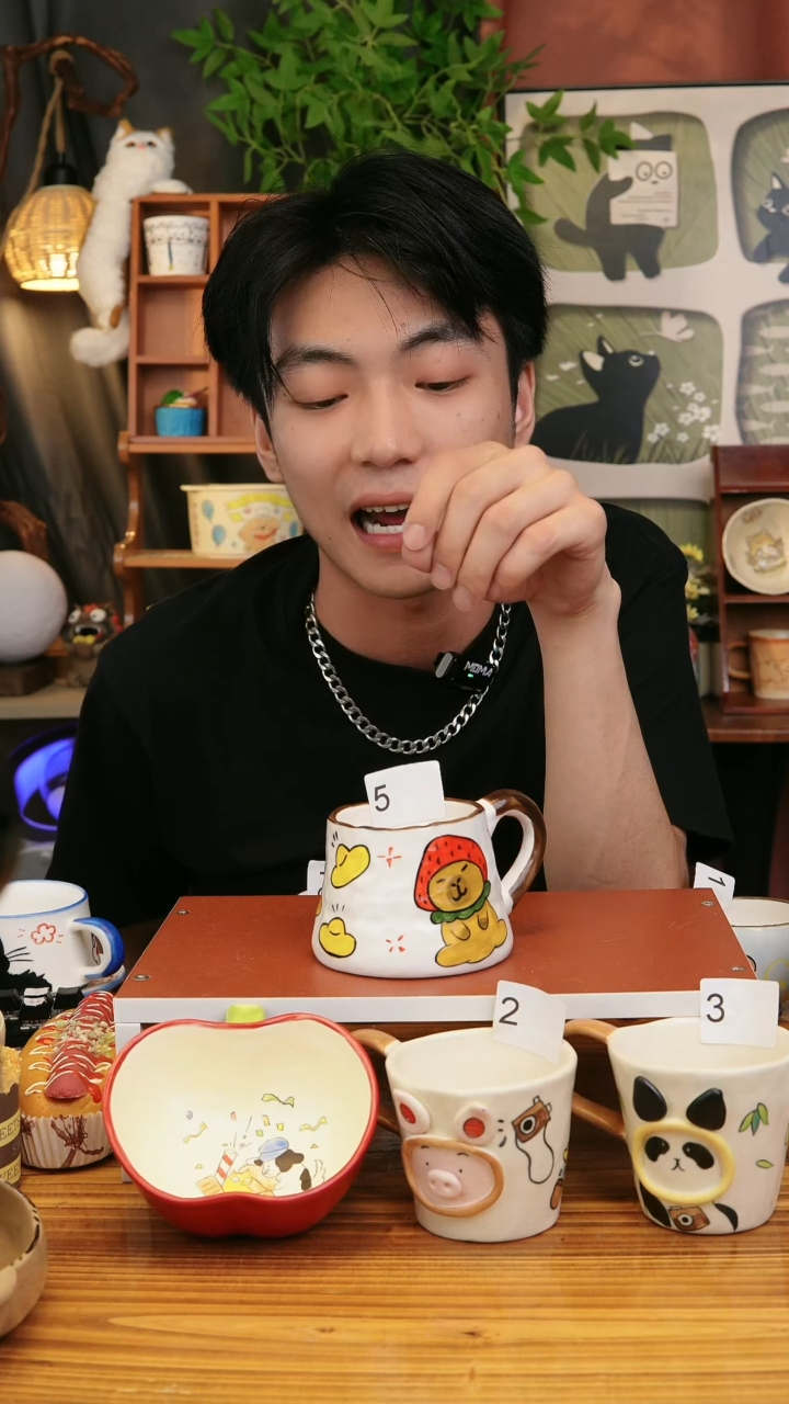 摆件景德镇文创卡哇伊日式系列陶瓷5